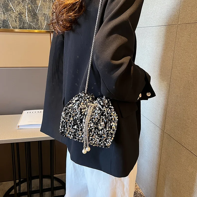Women'S Bags New Look - Dobrze wyglądająca osobowość cekinowa damska nowa