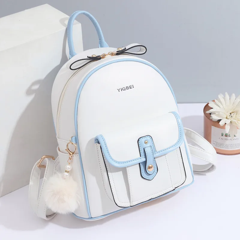 Women Bags Offers - Stylowy plecak damski w jednolitym kolorze,