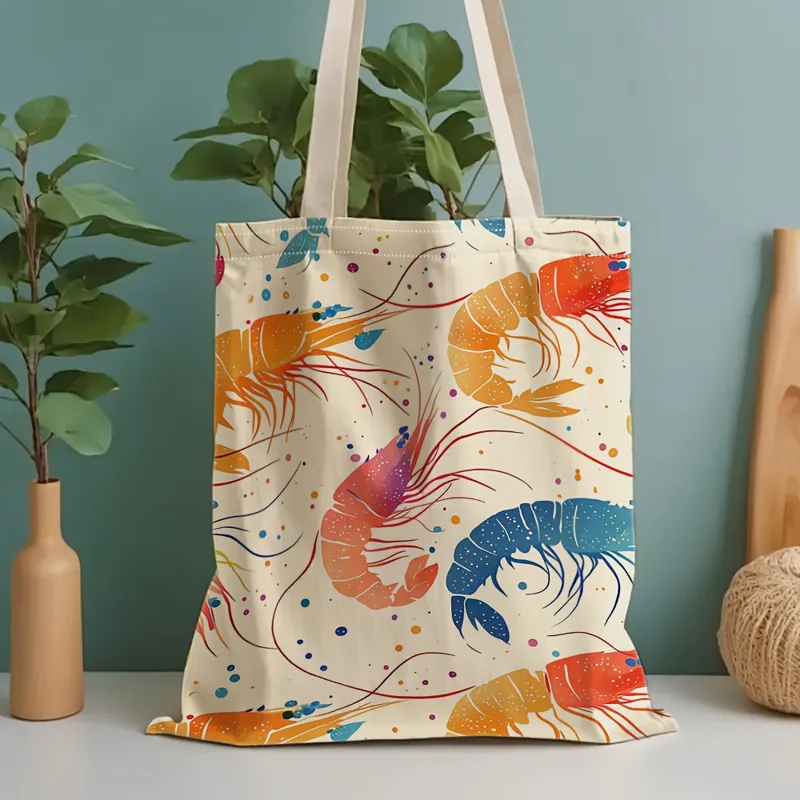 Women'S Bags Very - Kolorowa torba na zakupy z wzorem