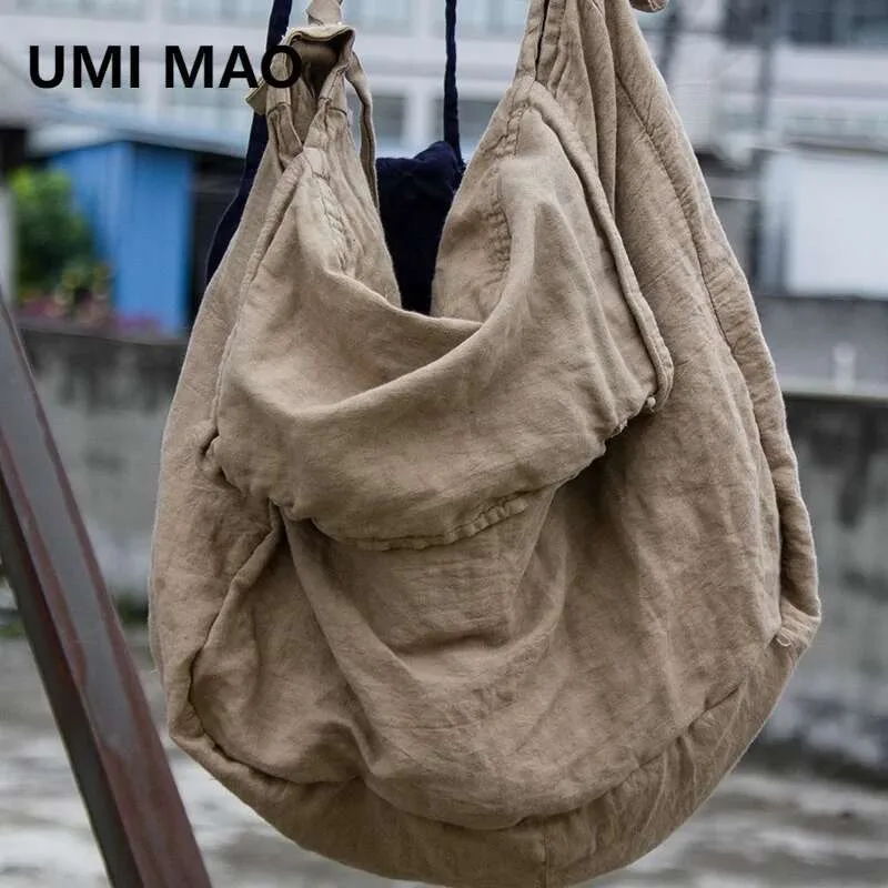 Women'S Best Bags For Travel - UMI MAO Harajuku Style Cotton Linen