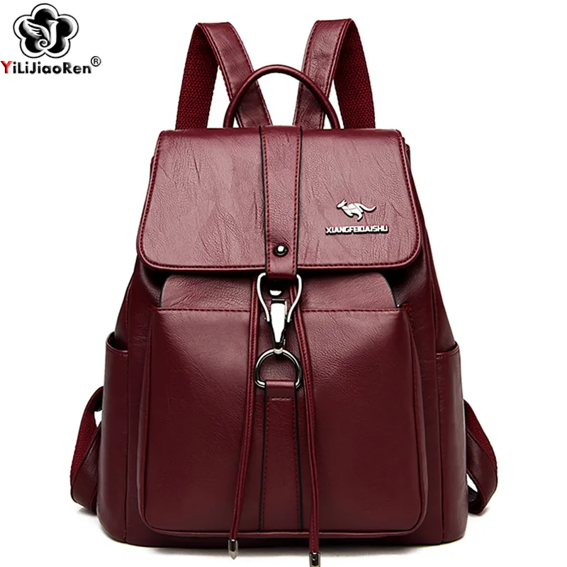 Women Bags Brands - Plecak antykradzieżowy damska torba na ramię
