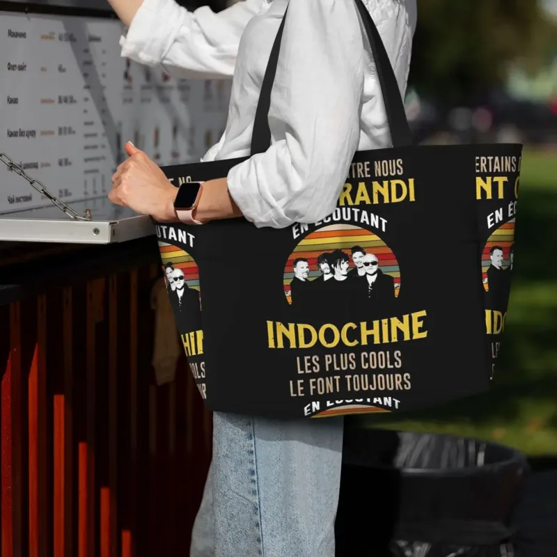 Women'S Best Bags For Travel - Najlepsze logo zespołu Indochine, torba plażowa