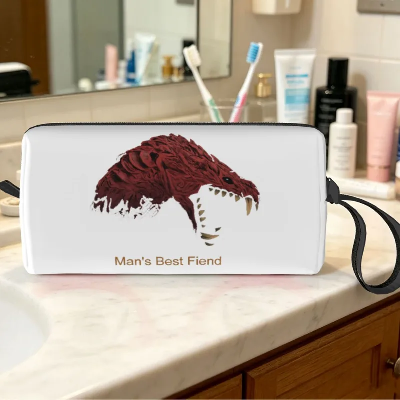 Women'S Best Bags For Travel - Odogaron Man's Best Fiend Kosmetyczka Organizer