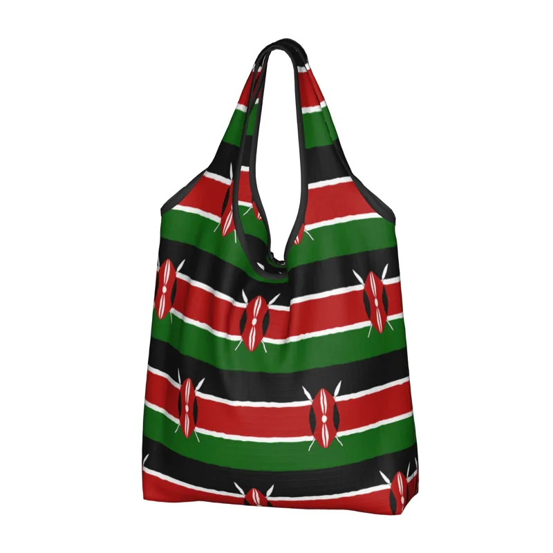 Women Bags Kenya - Torba na zakupy z flagą Kenii,