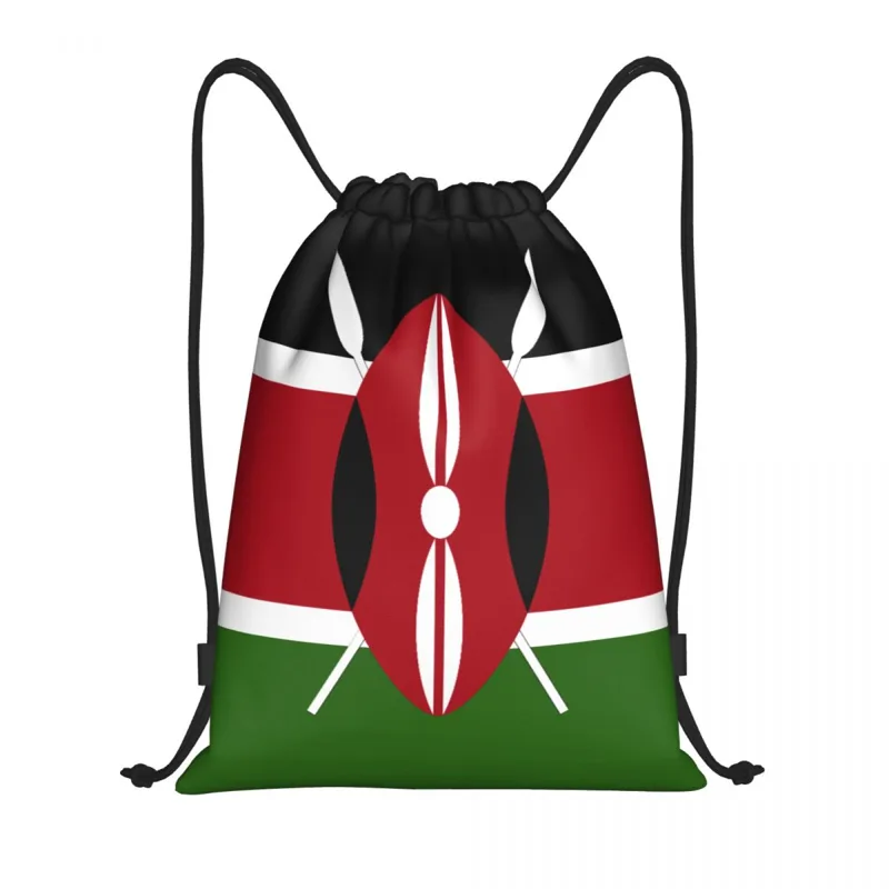 Women Bags Kenya - Torba ze sznurkiem z flagą Keni