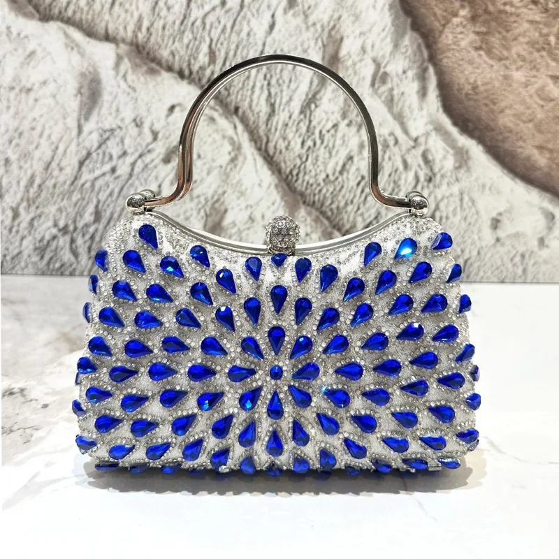 Women Bags Sale - Nowa torebka kopertówka z dżetami i