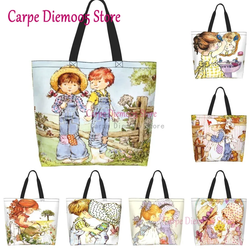 Women Bags Outlet - Sarah Kay Print Torba na zakupy