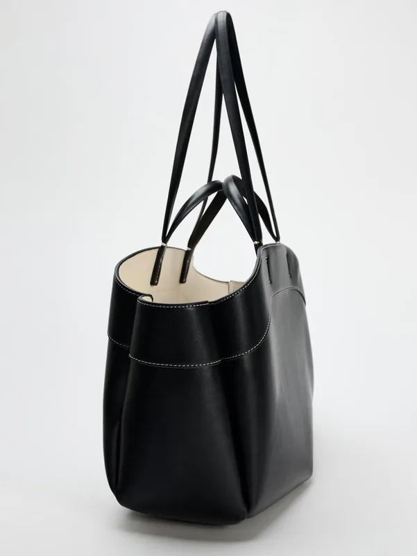 Damska torba z grubej bawełny  – Women Bags Zara recenzja i cena