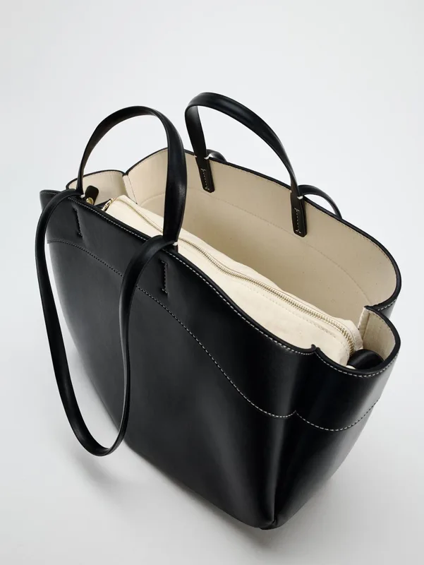 Damska torba z grubej bawełny  – Women Bags Zara recenzja i cena