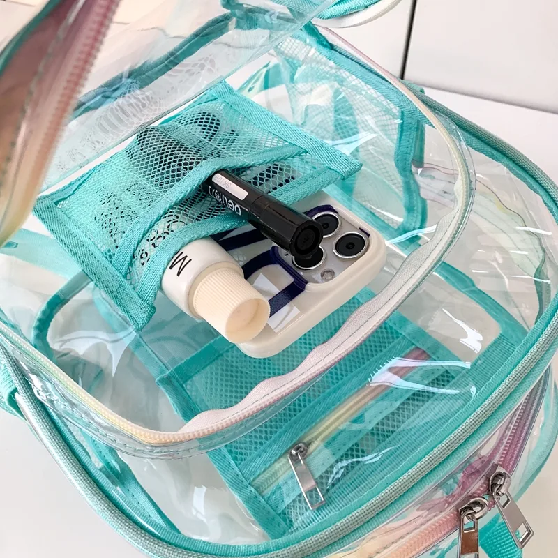 Plecak z przezroczystego PVC z – Women Bags Sale recenzja i cena