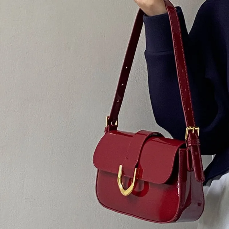 Klasyczna PU skórzana klamra w – Women Bags Zara recenzja i cena