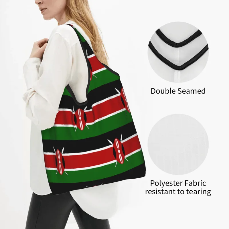 Torba na zakupy z flagą Kenii, – Women Bags Kenya recenzja i cena