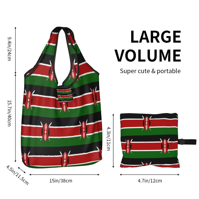 Torba na zakupy z flagą Kenii, – Women Bags Kenya recenzja i cena