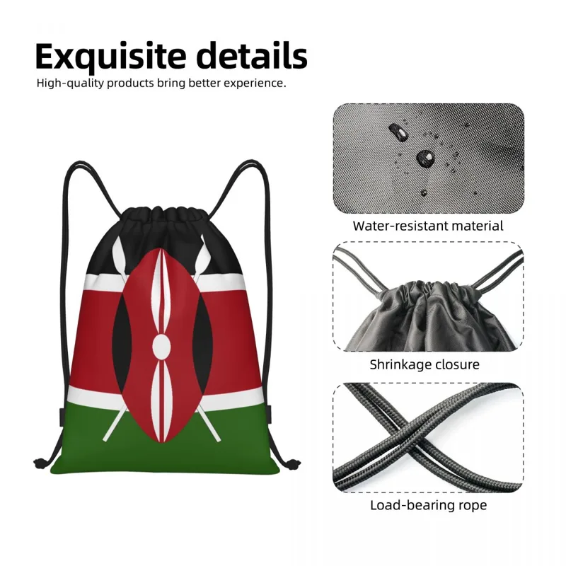 Torba ze sznurkiem z flagą Ken – Women Bags Kenya recenzja i cena