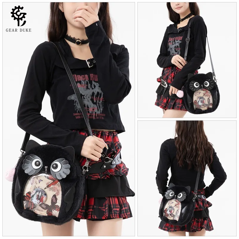 Torba crossbody Y2K Goth Black – Women Bags Collection recenzja i cena
