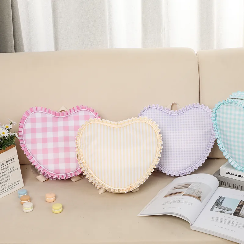 Рюкзак в форме сердца с рюшами – Women Bags Offers recenzja i cena