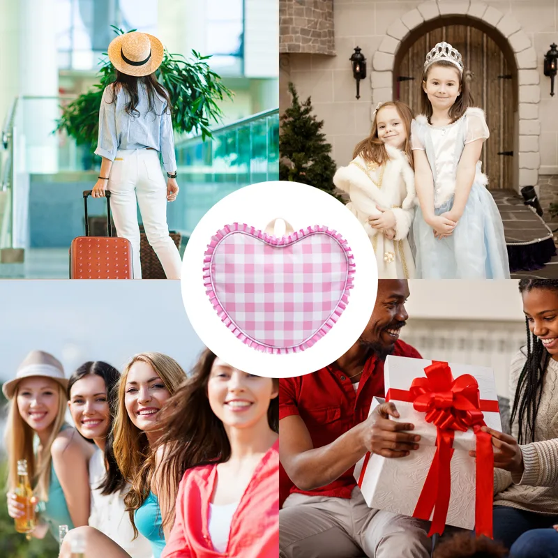 Рюкзак в форме сердца с рюшами – Women Bags Offers recenzja i cena